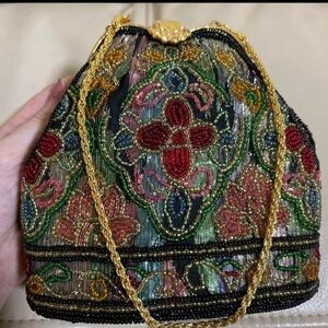 Vintage Loro Piana Beaded Clutch